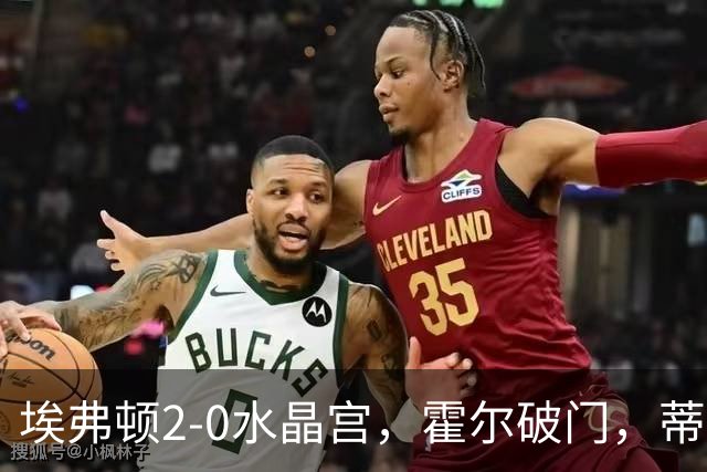 埃弗顿2-0水晶宫，霍尔破门，蒂尔诺-巴里建功
